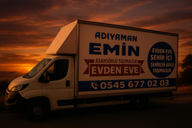 Adıyaman Evden Eve Taşıma - Emin Nakliyat